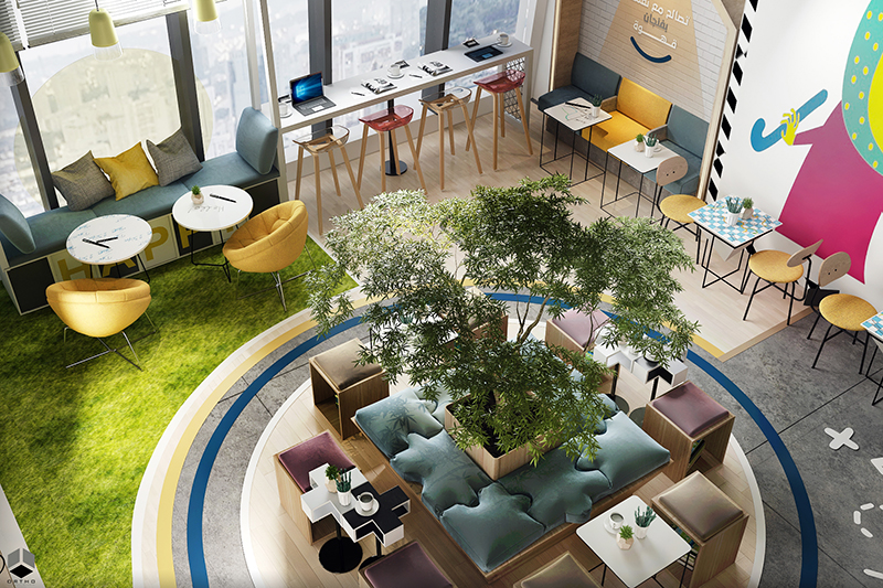 休息區裝修效果圖