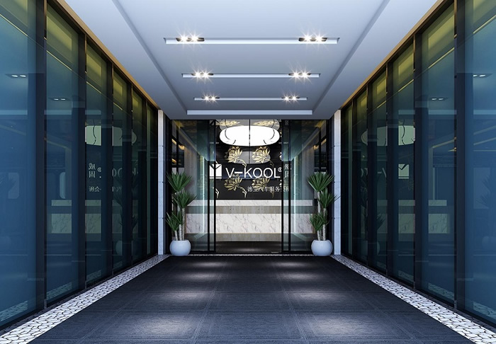 汽車美容店門面裝修效果圖