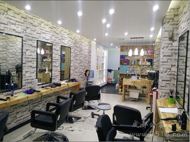 理發(fā)門店裝修設(shè)計(jì)效果圖3