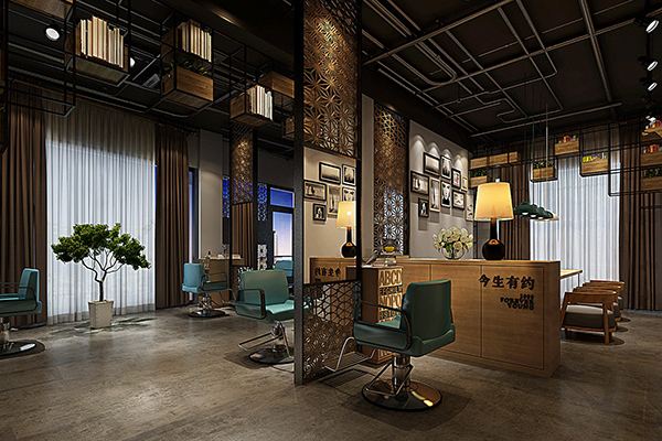 成都理發(fā)店裝修布置設計方案解析