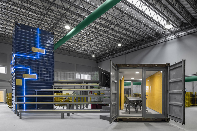 廠房辦公會(huì)議室裝修效果圖