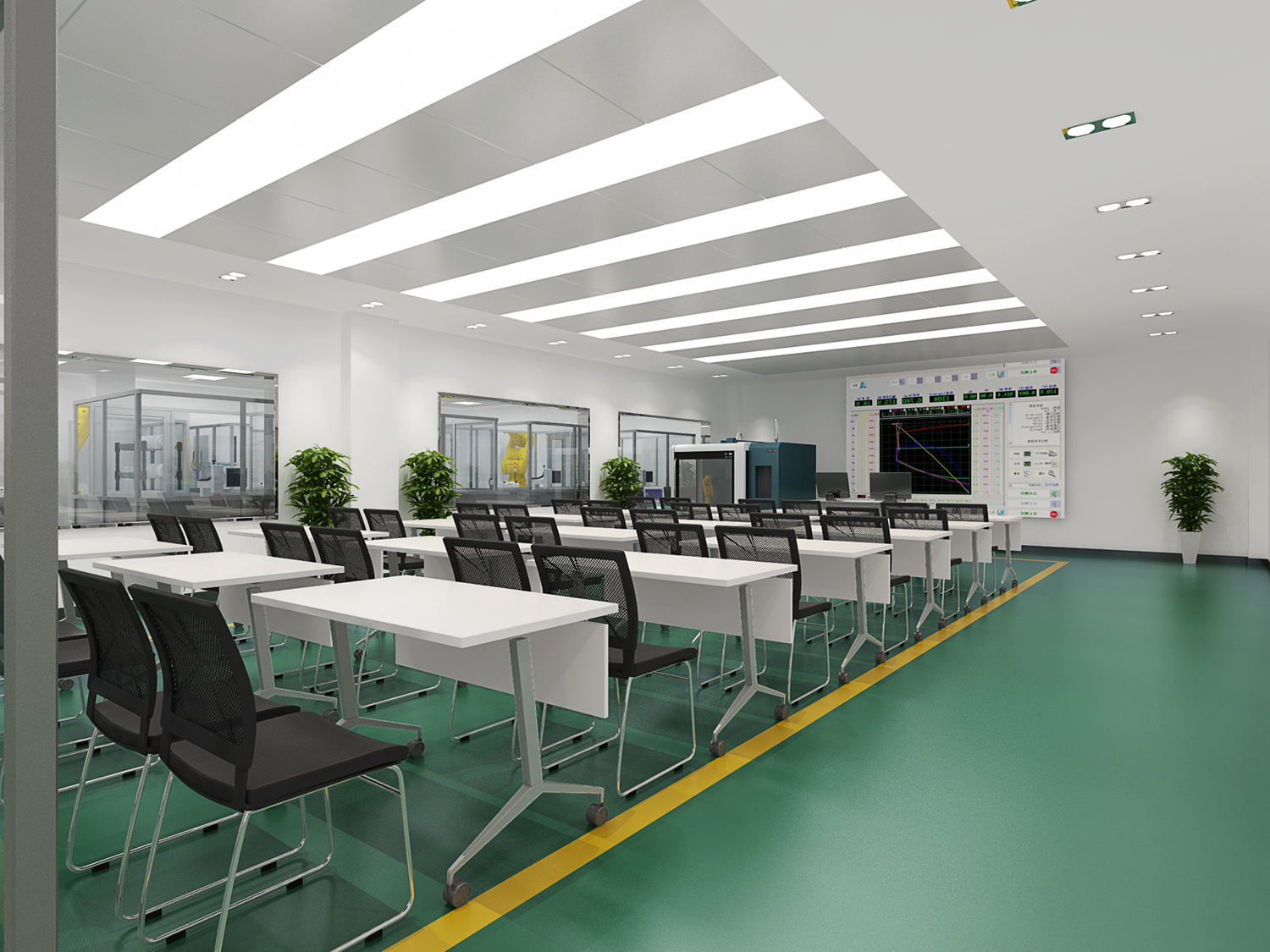 園區(qū)廠房辦公樓裝修設(shè)計(jì)效果圖