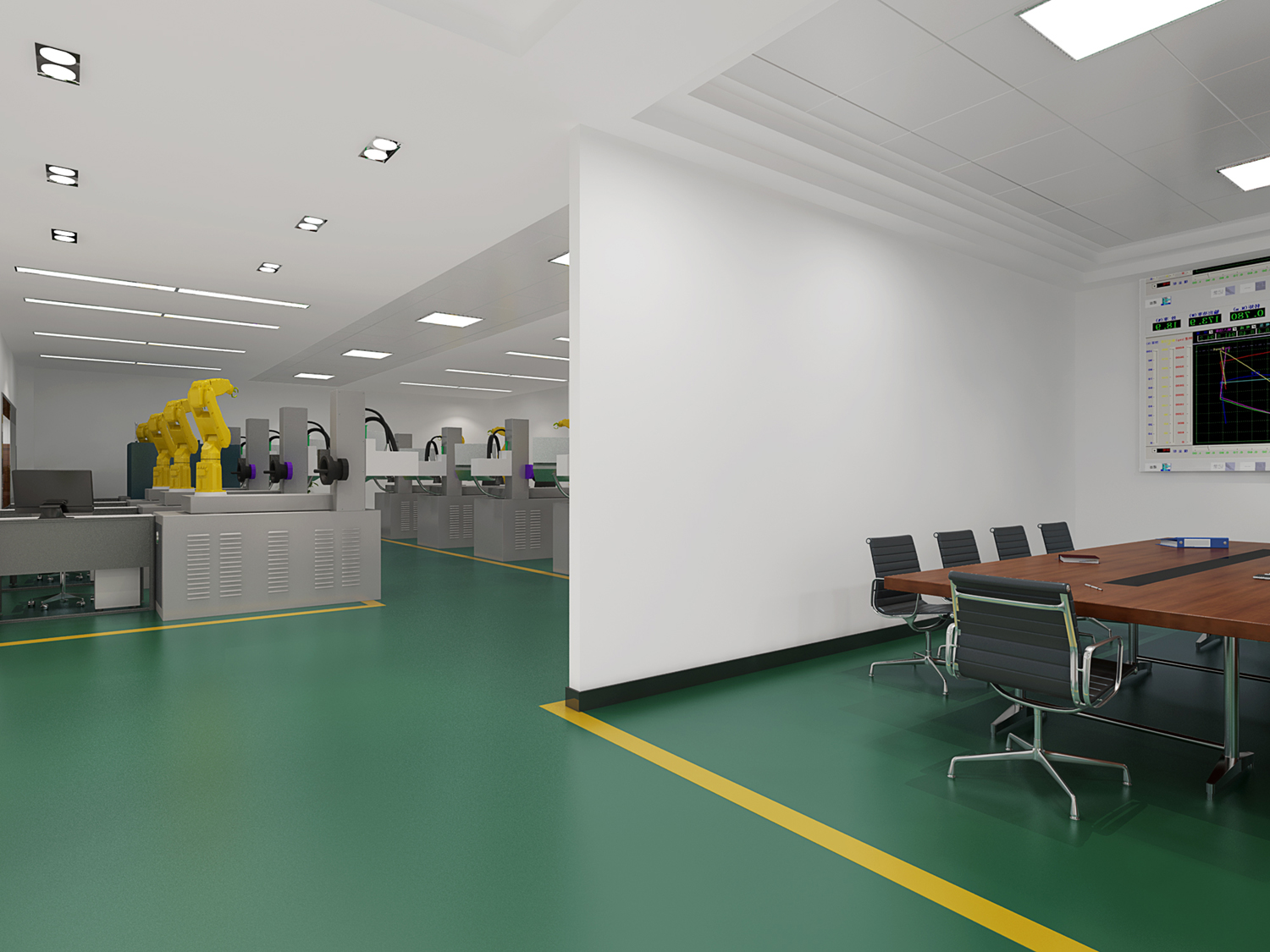 園區(qū)廠房辦公樓裝修設(shè)計(jì)效果圖