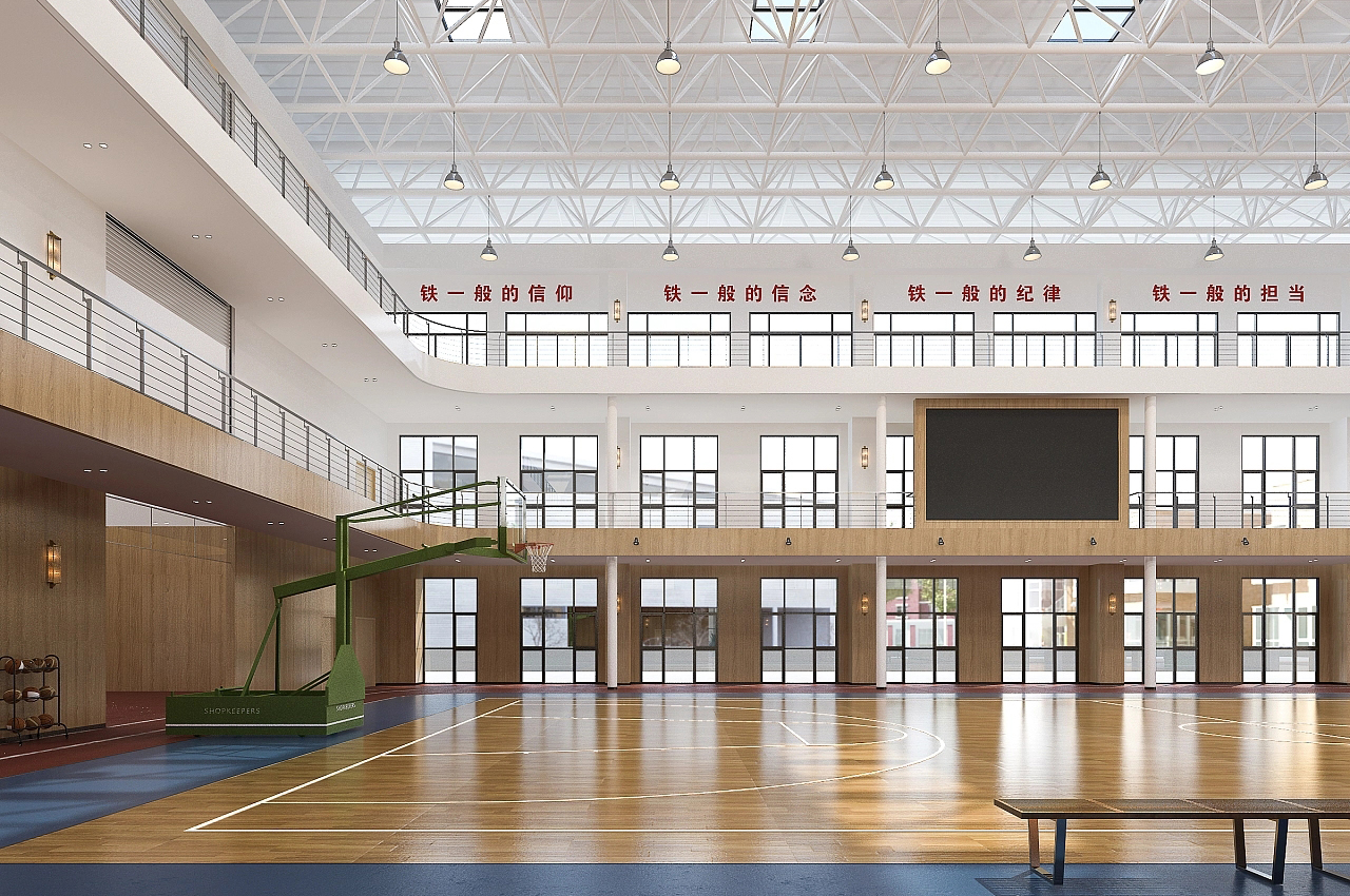 廠房籃球場裝修效果圖