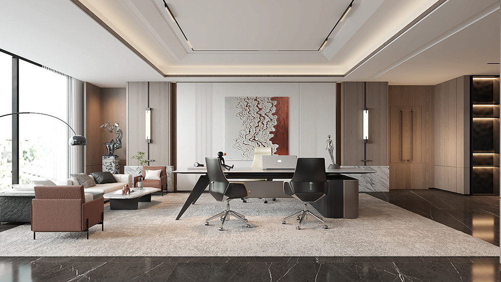 豪華辦公室裝修設(shè)計效果圖
