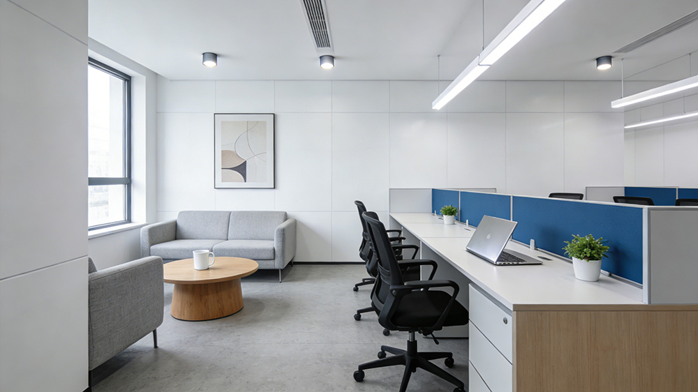 優秀的辦公室裝修設計效果圖